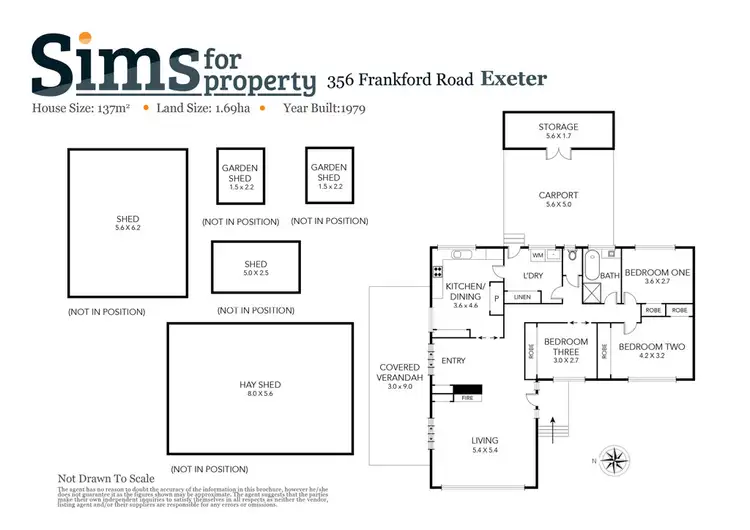 Floorplan of Homely house listing, 356 Frankford Road, Exeter TAS 7275