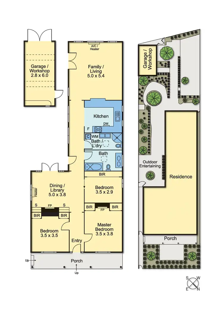 Floorplan of Homely house listing, 81 Railway Crescent, Williamstown VIC 3016