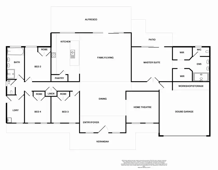 Floorplan of Homely house listing, 19 Wentworth Close, Branxton NSW 2335
