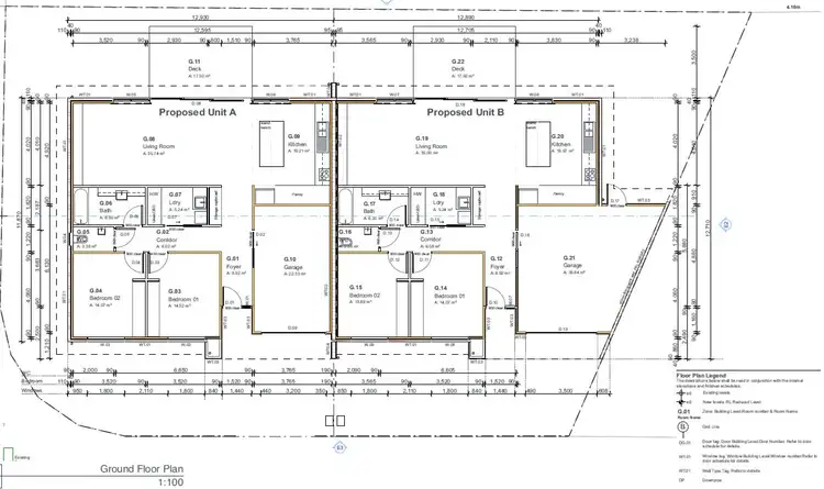 Floorplan of Homely townhouse listing, 1/4 Rankine Street, Riverside TAS 7250