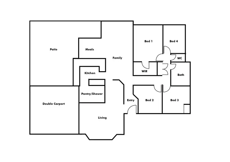 Floorplan of Homely house listing, 2 Frost Close, Munster WA 6166