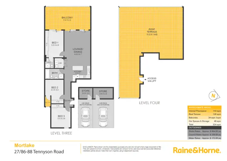 Floorplan of Homely apartment listing, 27/86-88 Tennyson Road, Mortlake NSW 2137