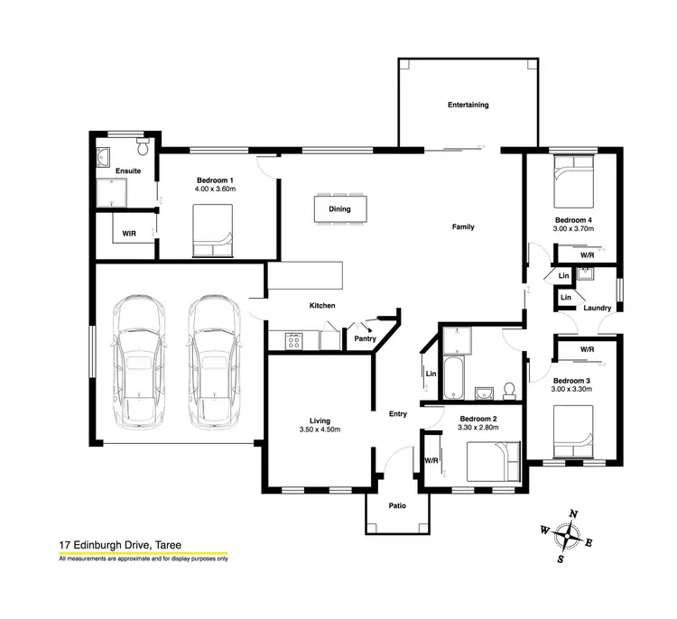 Floorplan of Homely house listing, 17 Edinburgh Drive, Taree NSW 2430