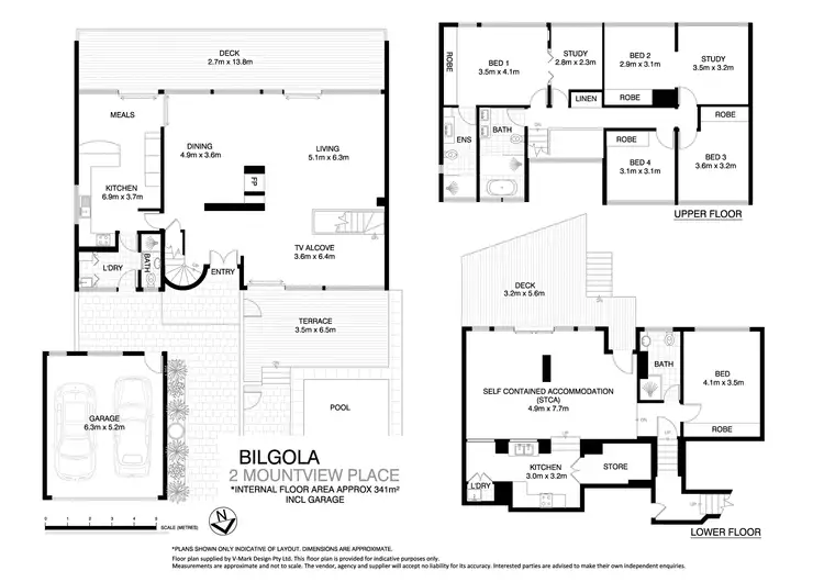 Floorplan of Homely house listing, 2 Mountview Place, Bilgola NSW 2107