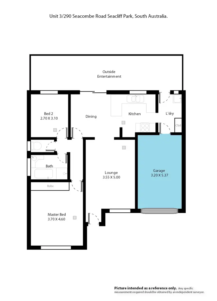 Floorplan of Homely house listing, 3-290 Seacombe Road, Seacliff Park SA 5049