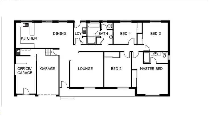 Floorplan of Homely house listing, 10 Amber Grove, Bolwarra Heights NSW 2320