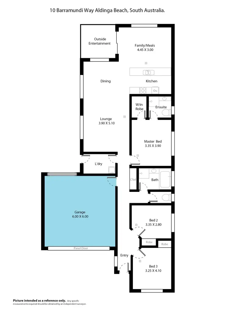 Floorplan of Homely house listing, 10 Barramundi Way, Aldinga Beach SA 5173