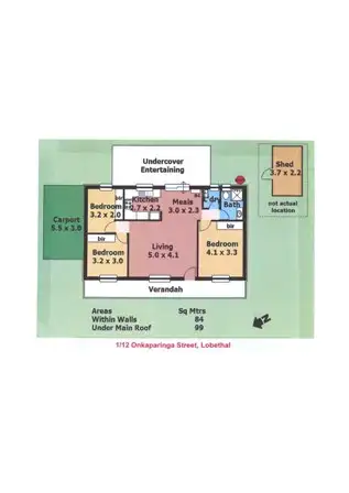 Floorplan of Homely house listing, 1-12 Onkaparinga Street, Lobethal SA 5241