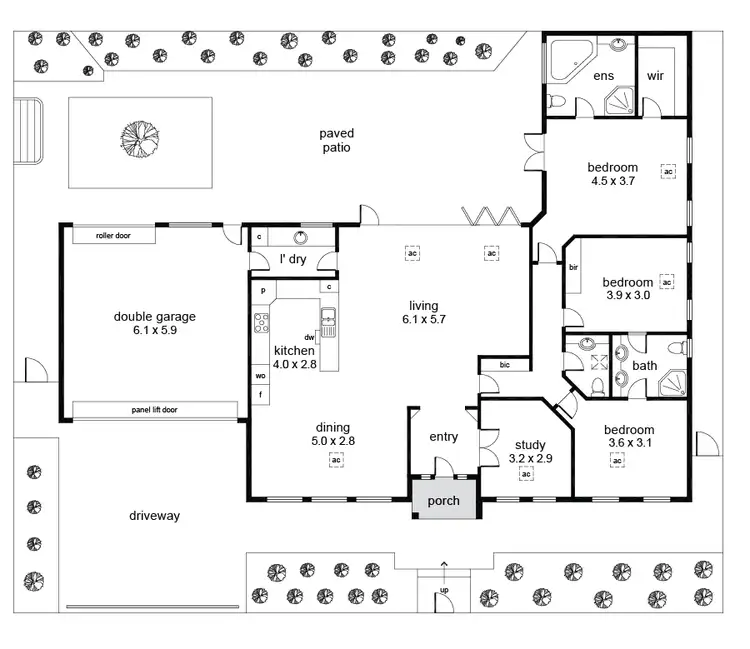 Floorplan of Homely house listing, 68B Allinga Avenue, Glenunga SA 5064