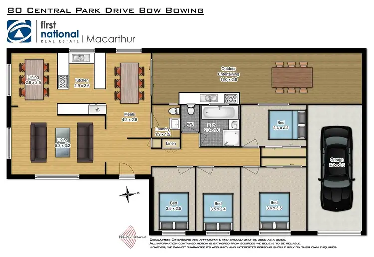 Floorplan of Homely house listing, 80 Central Park Drive, Bow Bowing NSW 2566