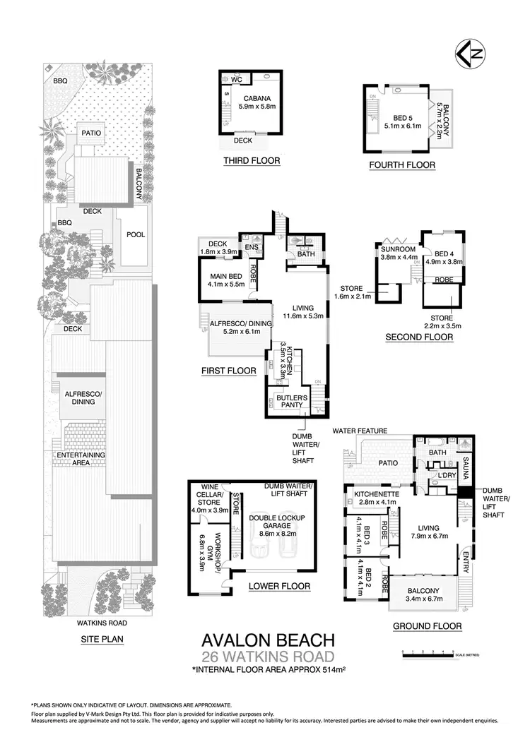 Floorplan of Homely house listing, 26 Watkins Road, Avalon Beach NSW 2107