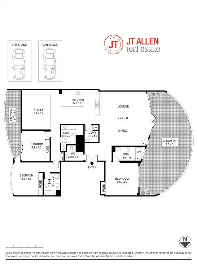 Floorplan of Homely apartment listing, 6/3 Northcliff Street, Milsons Point NSW 2061