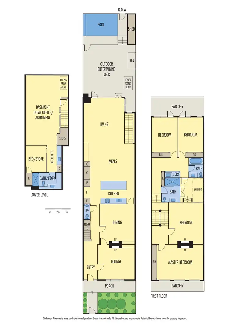 Floorplan of Homely house listing, 34 Moubray Street, Albert Park VIC 3206