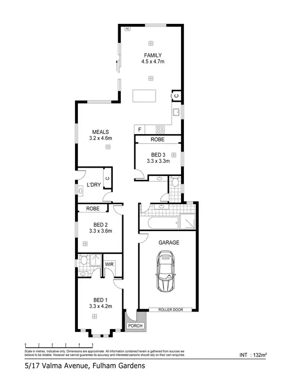 Floorplan of Homely house listing, 5/17 Valma Avenue, Fulham Gardens SA 5024