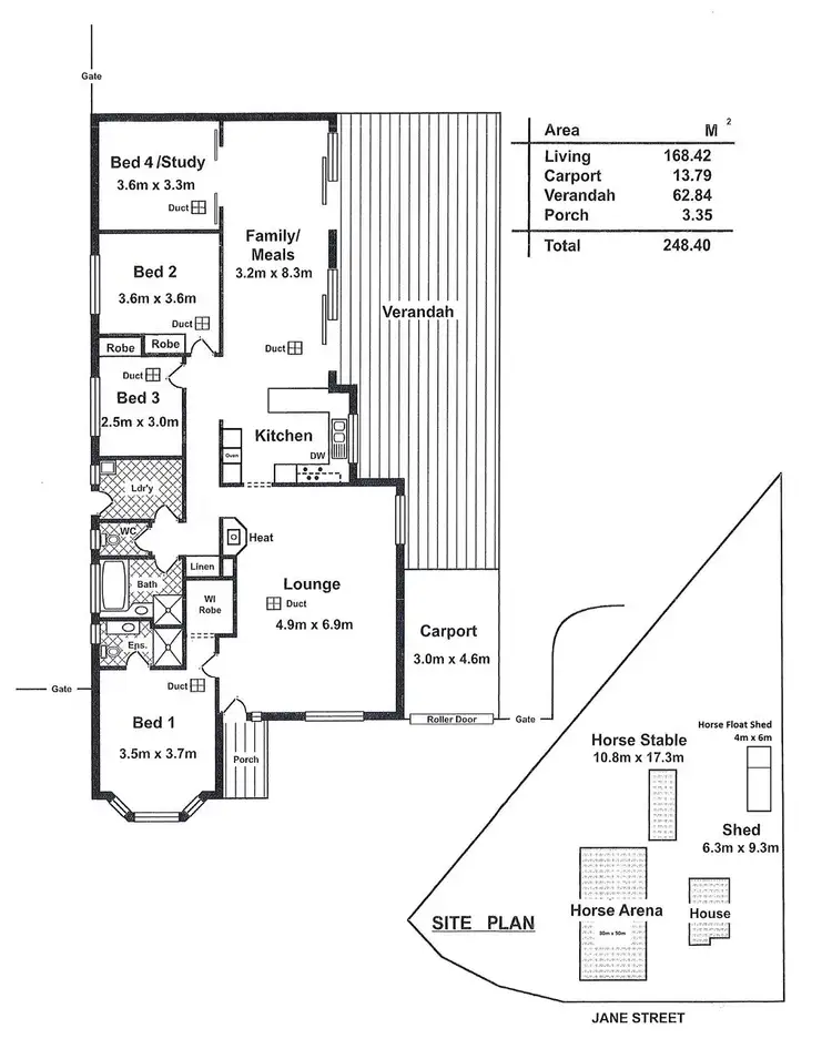 Floorplan of Homely house listing, 7 Jane Crescent, Lewiston SA 5501
