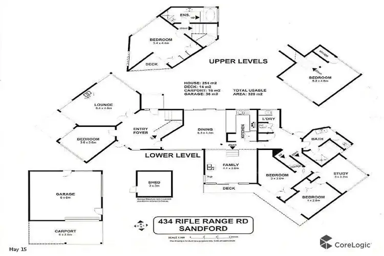 Floorplan of Homely house listing, 434 Rifle Range Road, Sandford TAS 7020
