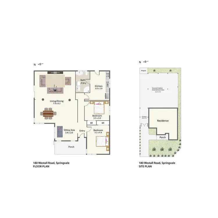 Floorplan of Homely house listing, 180 Westall Road, Springvale VIC 3171