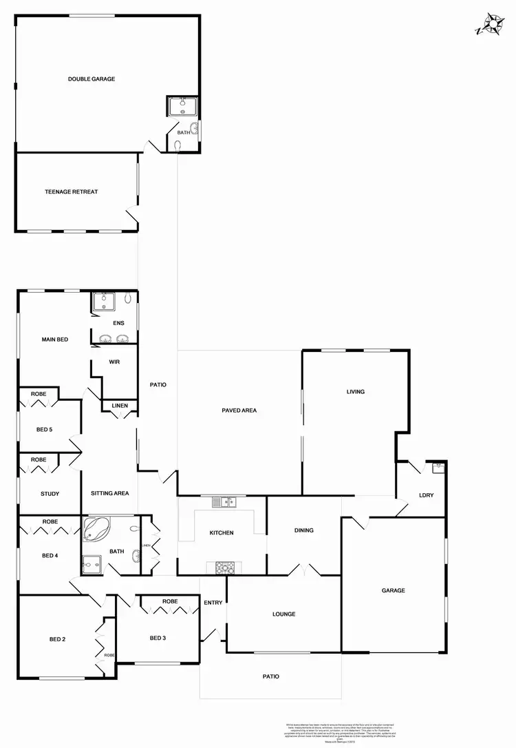 Floorplan of Homely house listing, 41 Kensington Road, Bolwarra NSW 2320