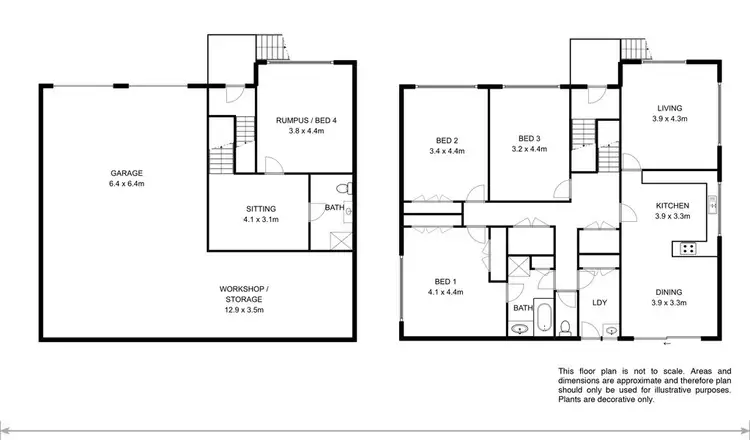 Floorplan of Homely house listing, 55 Crosby Road, Rosetta TAS 7010