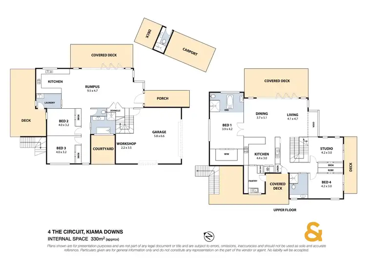 Floorplan of Homely house listing, 4 THE CIRCUIT, Kiama Downs NSW 2533