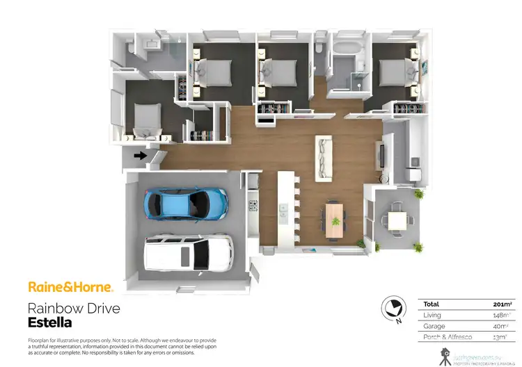 Floorplan of Homely house listing, 18 RAINBOW DR, Estella NSW 2650