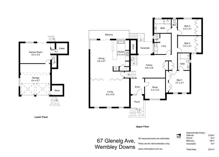 Floorplan of Homely house listing, 67 Glenelg Avenue, Wembley Downs WA 6019