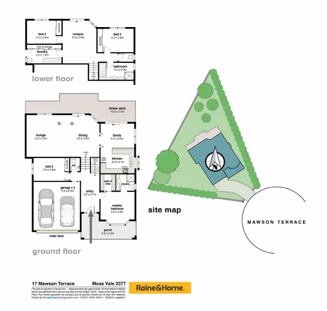 Floorplan of Homely house listing, 17 Mawson Terrace, Moss Vale NSW 2577