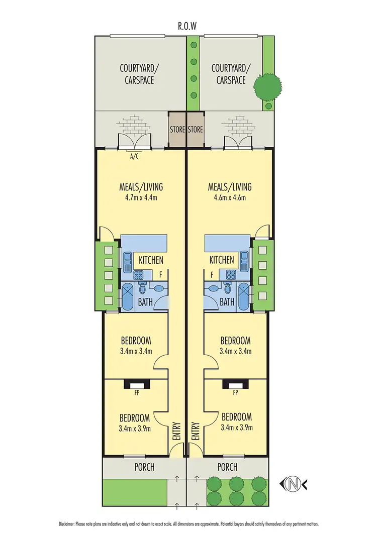 Floorplan of Homely house listing, 9-11 Chestnut Street, Richmond VIC 3121