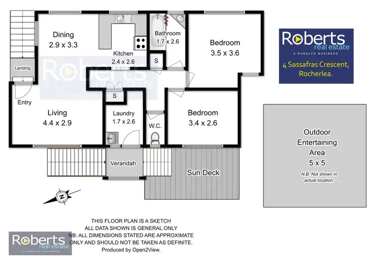 Floorplan of Homely house listing, 4 Sassafras Crescent, Rocherlea TAS 7248