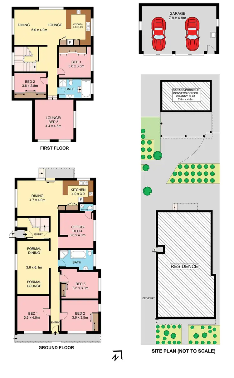 Floorplan of Homely house listing, 12 Salisbury Street, Concord NSW 2137