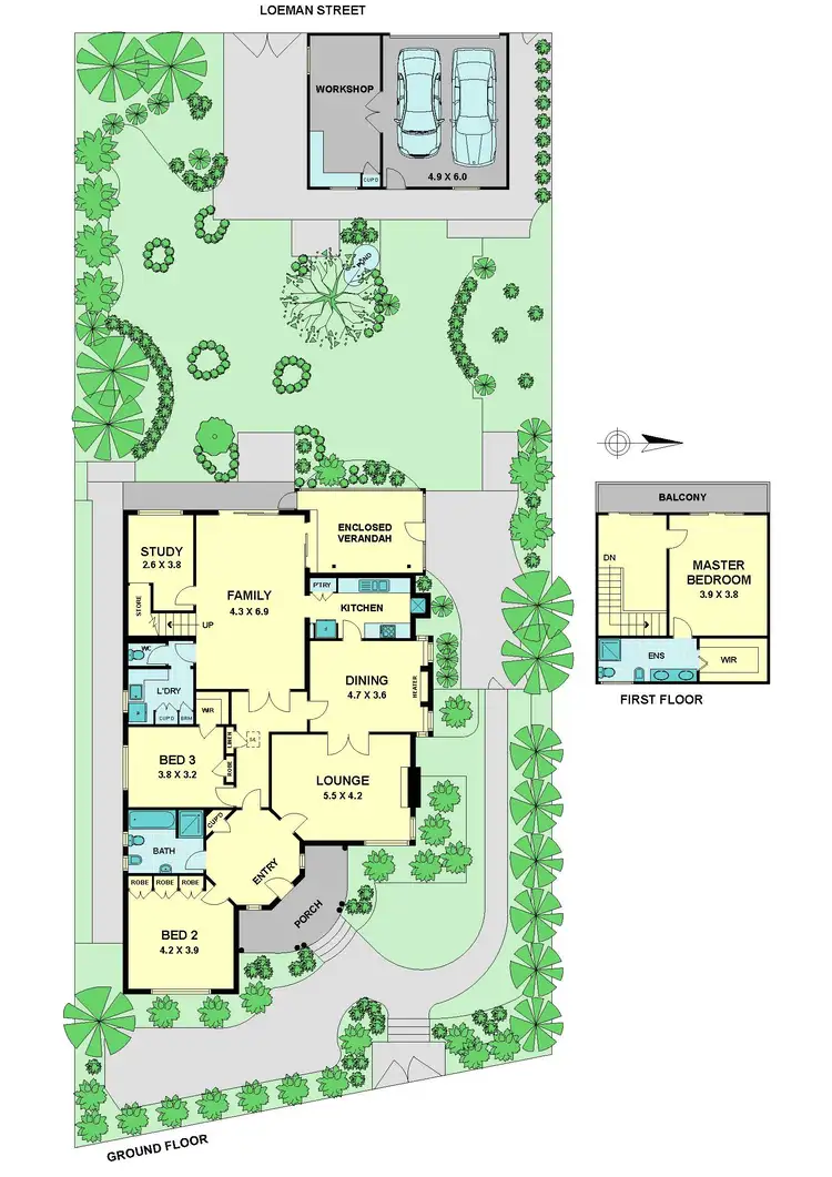 Floorplan of Homely house listing, 201 Pascoe Vale Road, Essendon VIC 3040