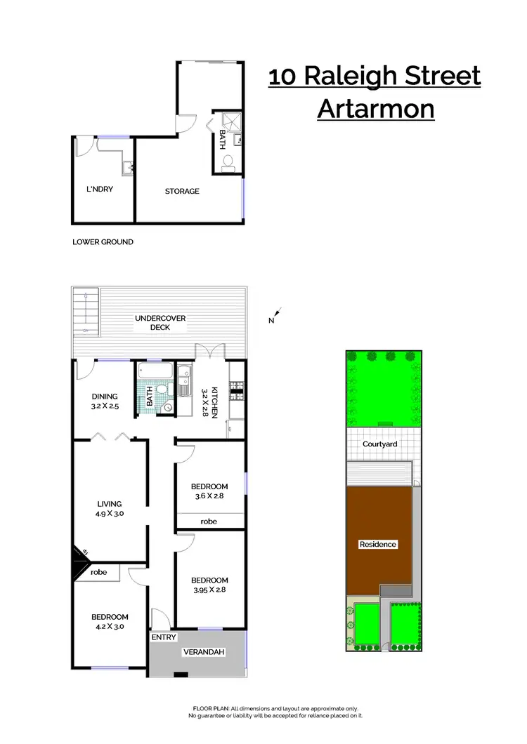 Floorplan of Homely house listing, 10 Raleigh Street, Artarmon NSW 2064
