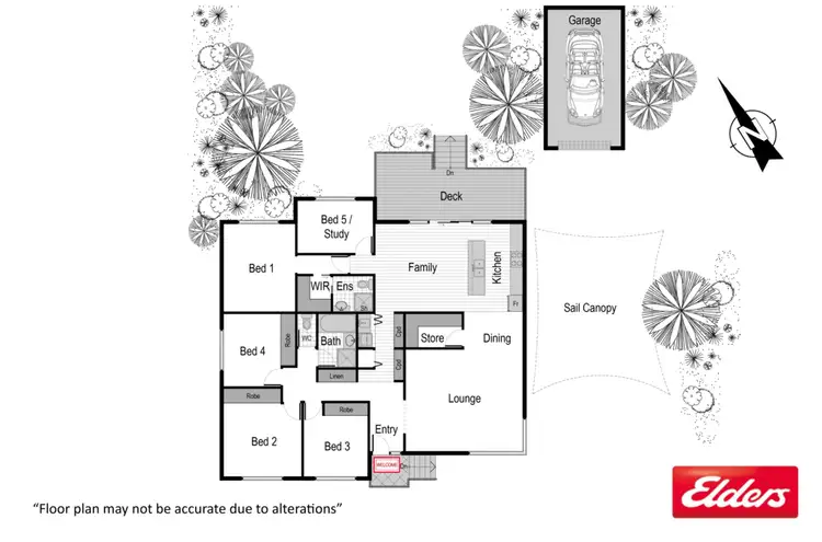 Floorplan of Homely house listing, 17 Wirraway Crescent, Scullin ACT 2614