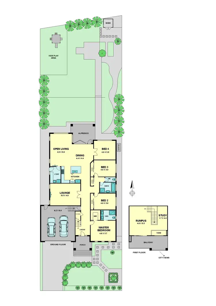 Floorplan of Homely house listing, 31 Caravelle Crescent, Strathmore Heights VIC 3041
