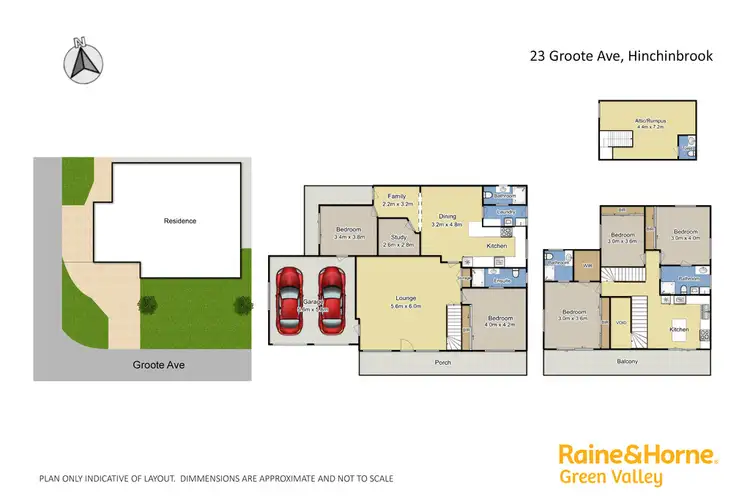 Floorplan of Homely house listing, 23 Groote Avenue, Hinchinbrook NSW 2168