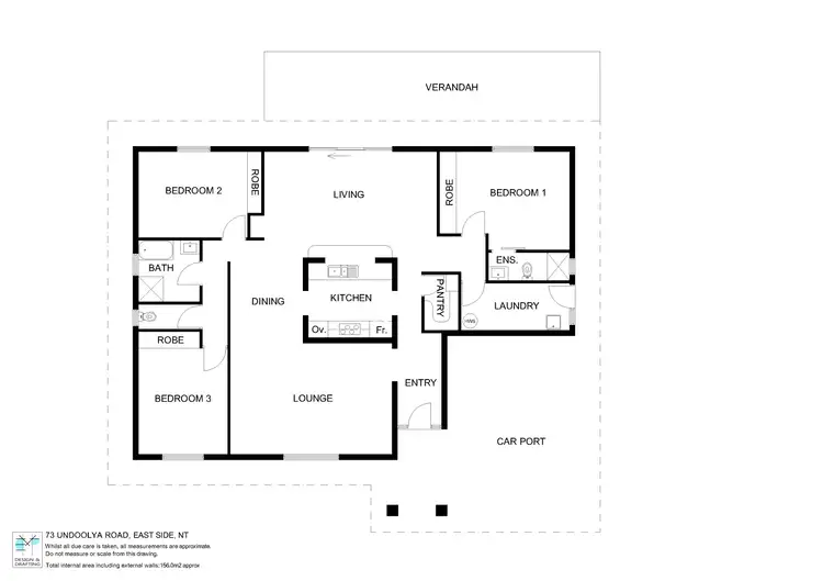 Floorplan of Homely house listing, 73 UNDOOLYA ROAD, East Side NT 870