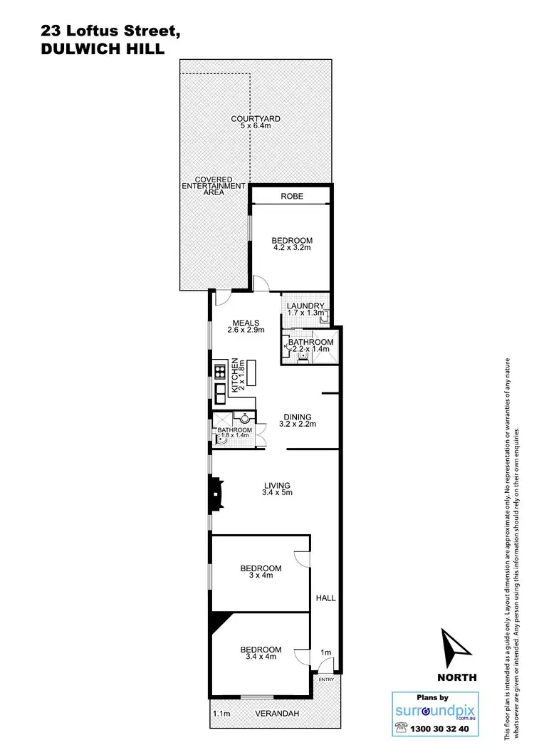 Floorplan of Homely house listing, 23 Loftus Street, Dulwich Hill NSW 2203