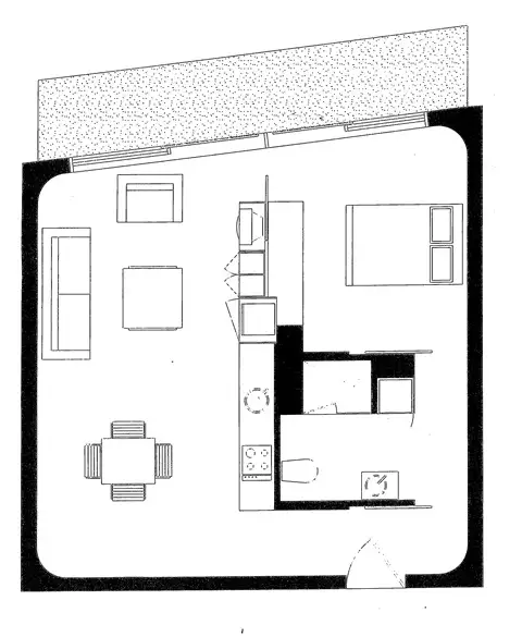 Floorplan of Homely apartment listing, 508/300 Swanston Street, Melbourne (CBD) VIC 3000