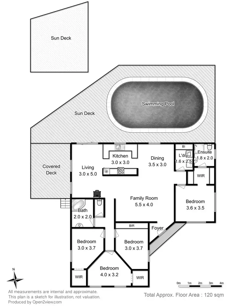 Floorplan of Homely house listing, 7 Sandrose Place, Kingston TAS 7050