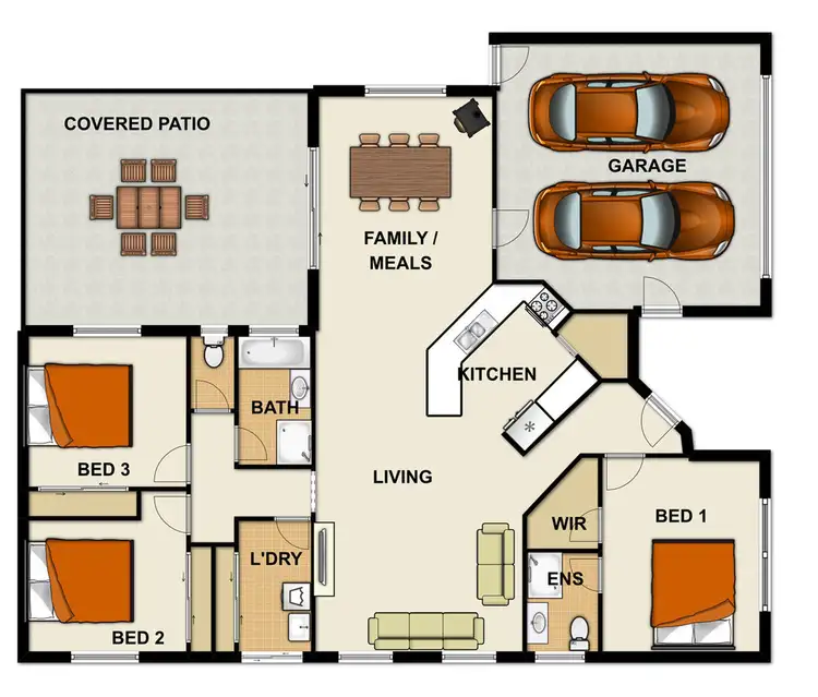 Floorplan of Homely house listing, 37 Mulgrave Cr, Forest Lake QLD 4078