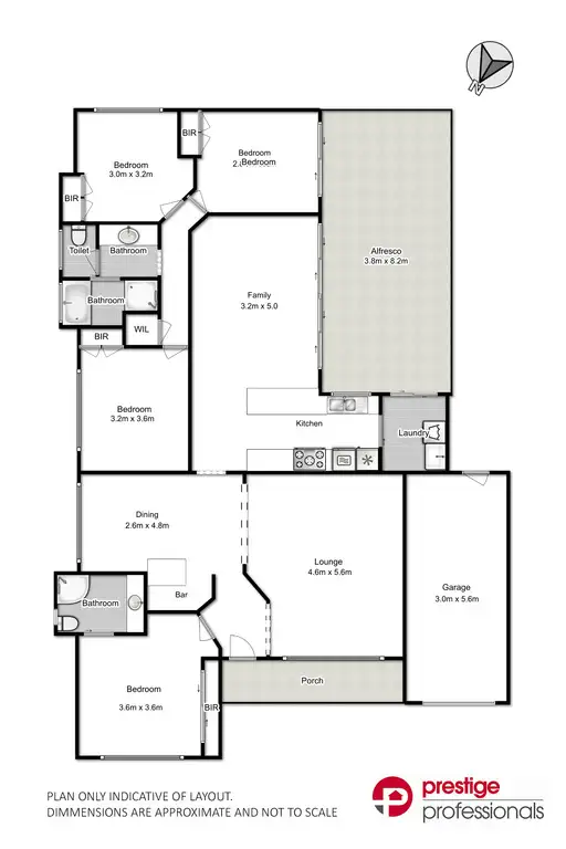 Floorplan of Homely house listing, 2 Booree Court, Wattle Grove NSW 2173