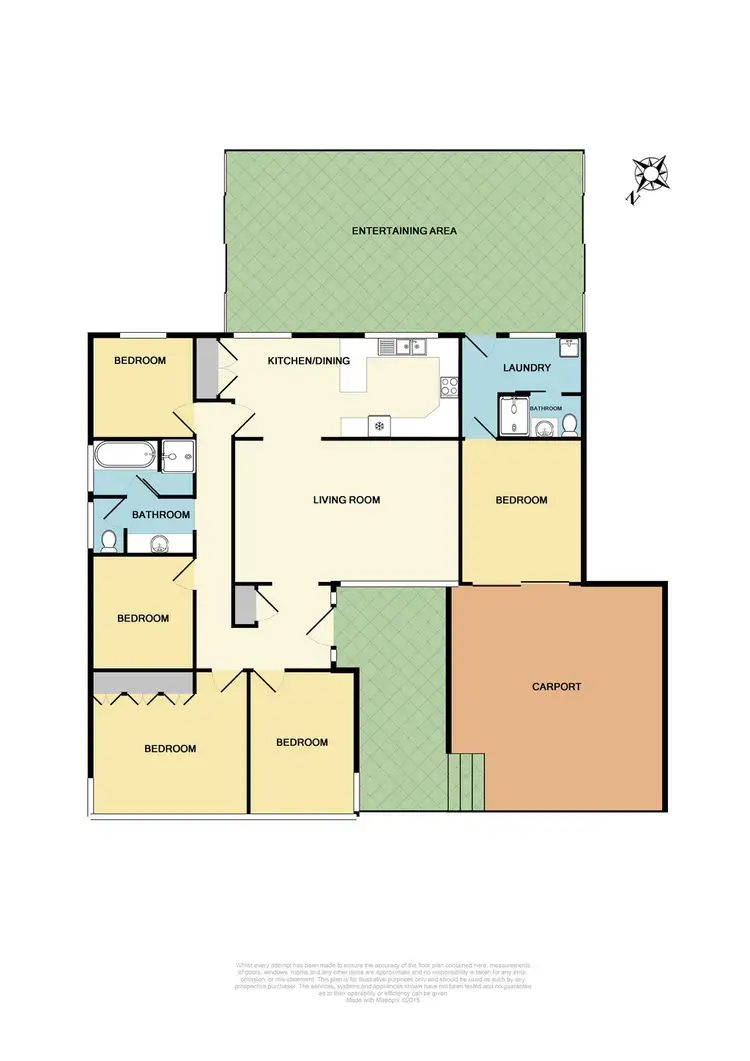 Floorplan of Homely house listing, Address available on request
