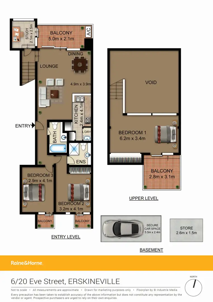 Floorplan of Homely apartment listing, 6/20 Eve Street, Erskineville NSW 2043