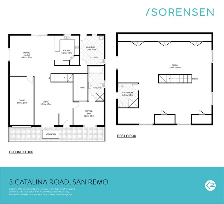 Floorplan of Homely house listing, 3 Catalina Road, San Remo NSW 2262