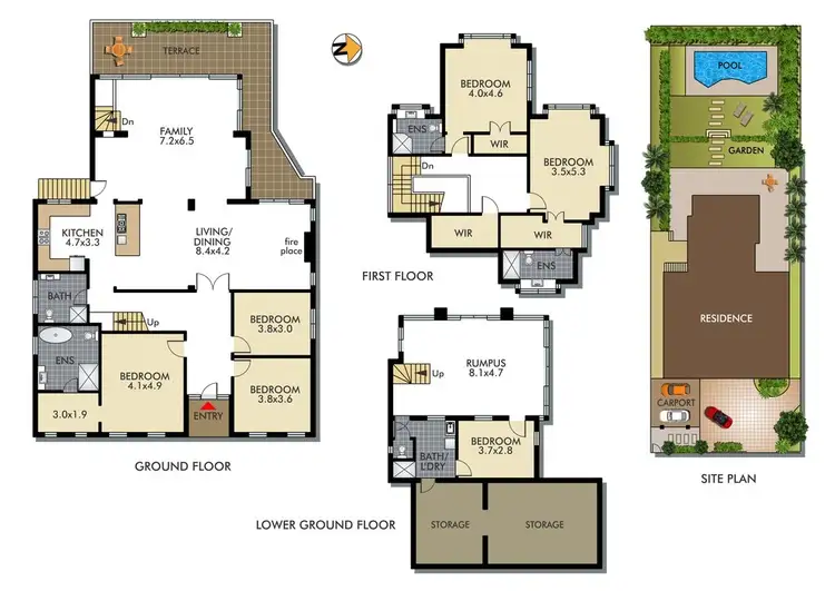 Floorplan of Homely house listing, 24 Village High Road, Vaucluse NSW 2030