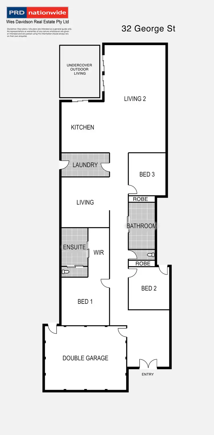 Floorplan of Homely townhouse listing, 32 George Street, Horsham VIC 3400