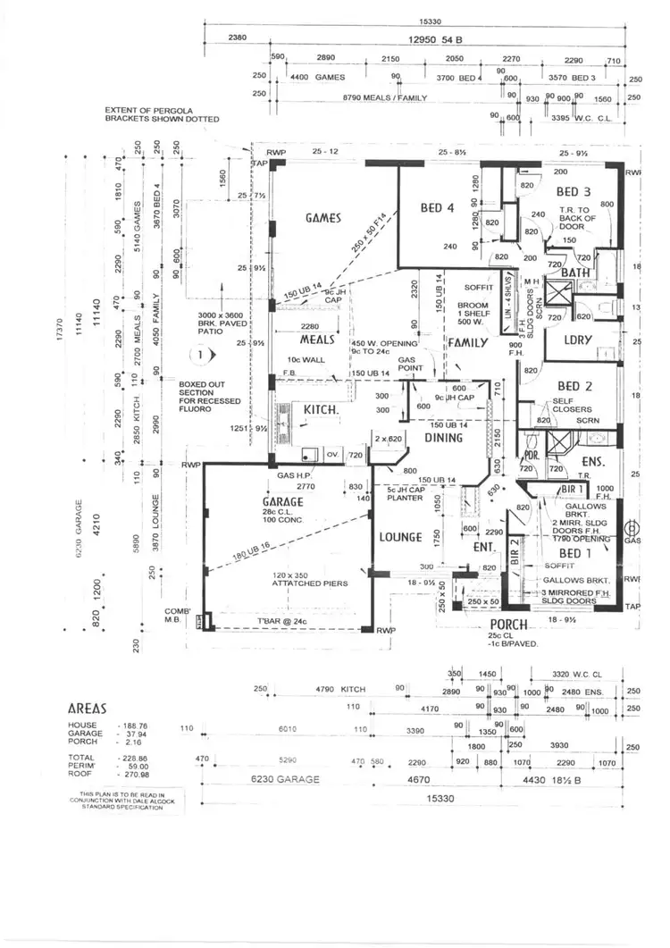 Floorplan of Homely house listing, 11 Lambrook Mews, Erskine WA 6210