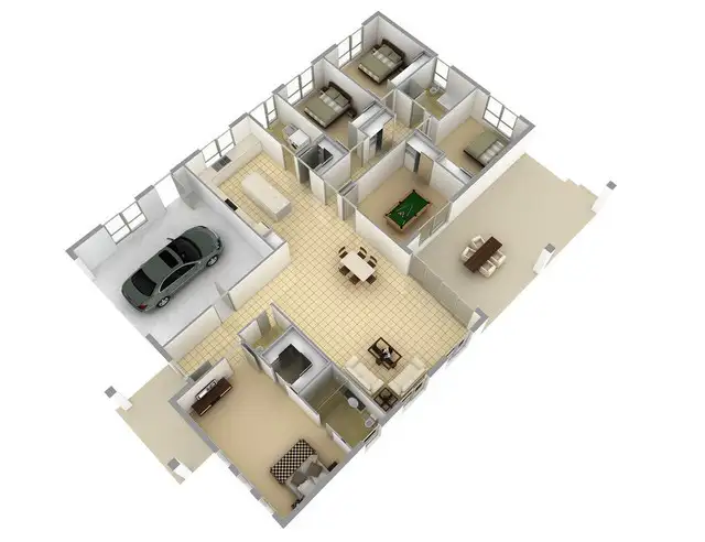 Floorplan of Homely house listing, 6 Dolly Street, Googong NSW 2620