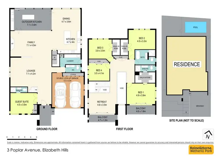 Floorplan of Homely house listing, 3 Poplar Avenue, Elizabeth Hills NSW 2171