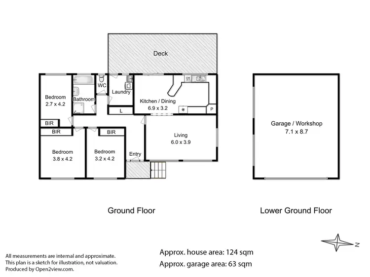 Floorplan of Homely house listing, 75 Willowbend Road, Kingston TAS 7050